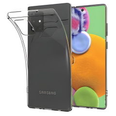 Coque Souple Transparent ESSENTIELB pour Samsung Galaxy A51 4G — Accessoire · Smarty Paris 18e